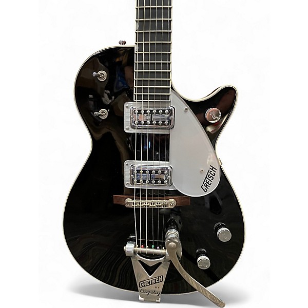 Used Gretsch Guitars G6128T-TVP Power Jet TV Jones Black Solid Body Electric Guitar