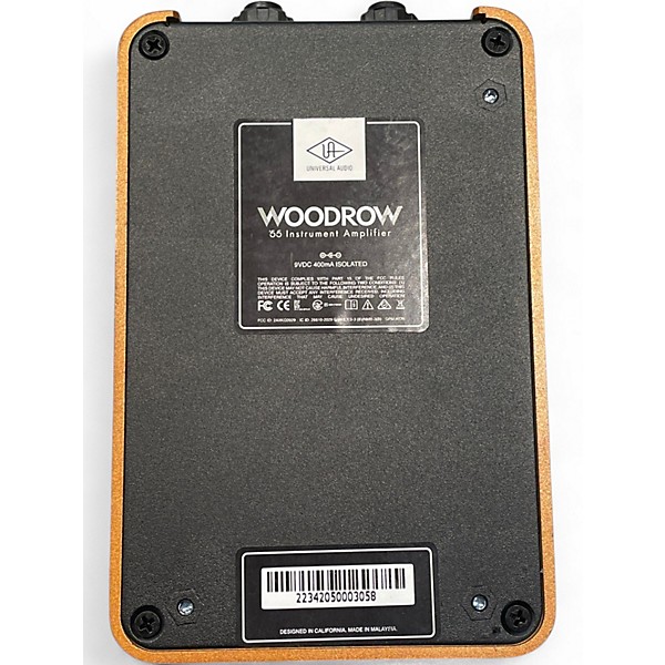 Used Universal Audio UAFX WOODROW '55 Guitar Preamp