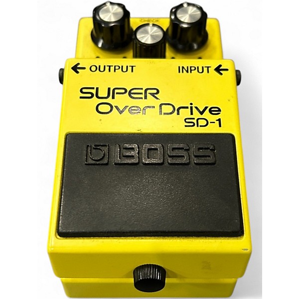 Used BOSS SD1 Super Overdrive Effect Pedal