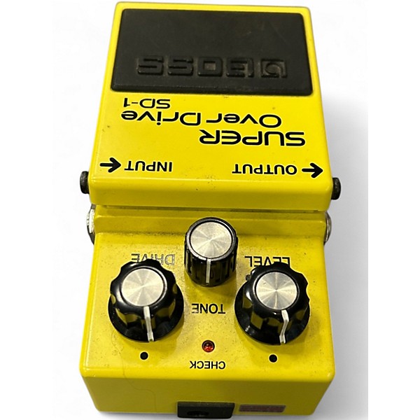 Used BOSS SD1 Super Overdrive Effect Pedal