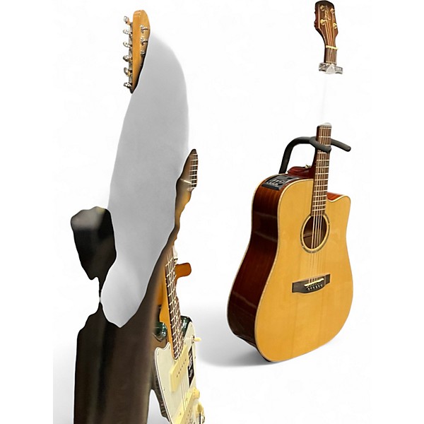 Used 2014 Ltd VIPER Black and Silver Solid Body Electric Guitar