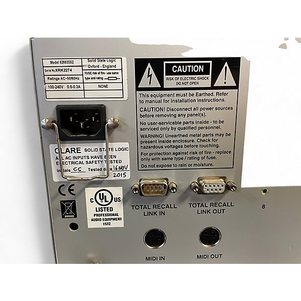 Used Solid State Logic X LOGIC X RACK Mixer