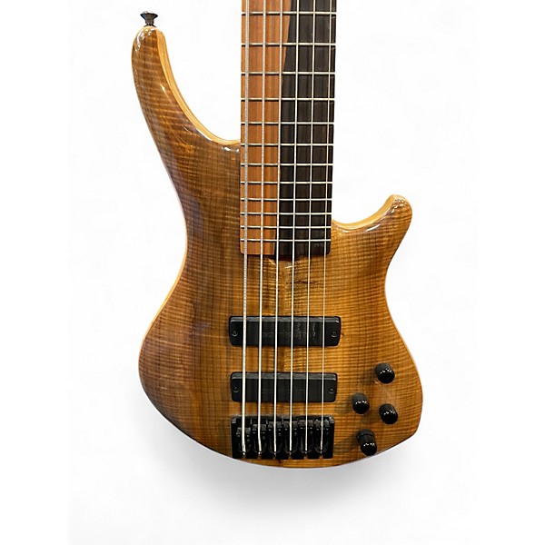 Used Roscoe SKB 3006 SWAMP ASH Electric Bass Guitar