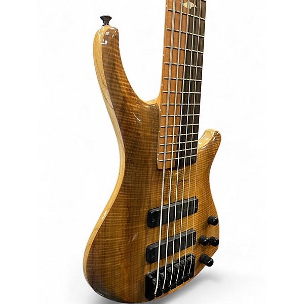 Used Roscoe SKB 3006 SWAMP ASH Electric Bass Guitar