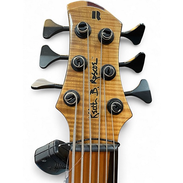 Used Roscoe SKB 3006 SWAMP ASH Electric Bass Guitar