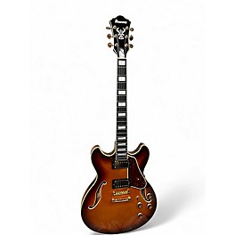 Used Ibanez AS93FM-VLS 5B-04 SUNBURST Hollow Body Electric Guitar