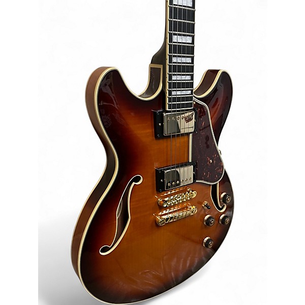 Used Ibanez AS93FM-VLS 5B-04 SUNBURST Hollow Body Electric Guitar