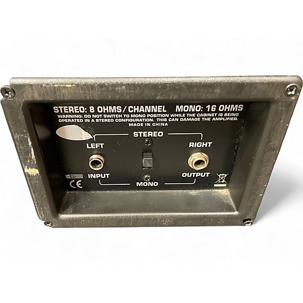 Used Bugera 412HBK 200W 4x12 Slant Guitar Cabinet