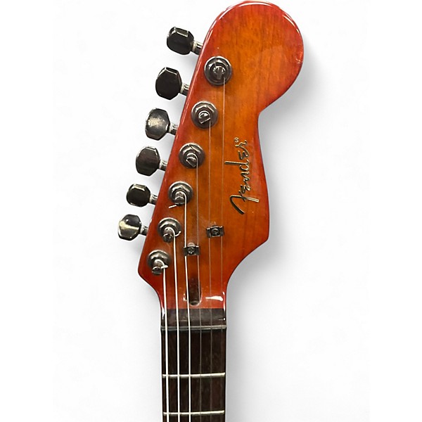 Used 2000s Fender Showmaster sunburst Solid Body Electric Guitar