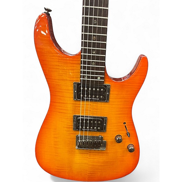 Used 2000s Fender Showmaster sunburst Solid Body Electric Guitar