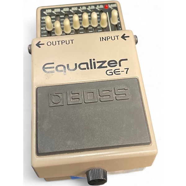Used BOSS GE7 Equalizer Pedal