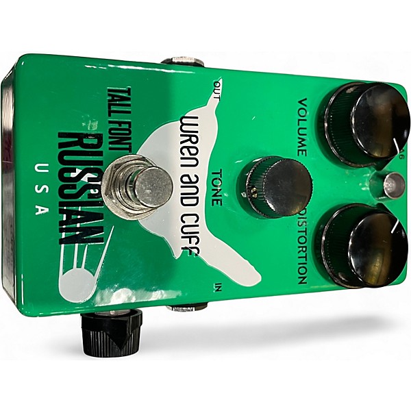 Used Wren And Cuff TALL FONT RUSSIAN Effect Pedal