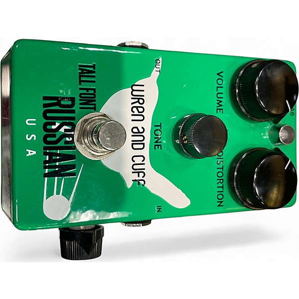 Used Wren And Cuff TALL FONT RUSSIAN Effect Pedal