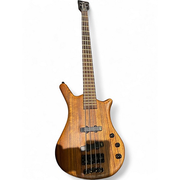 Used Warwick Thumb 4 String Bolt-On Walnut Electric Bass Guitar