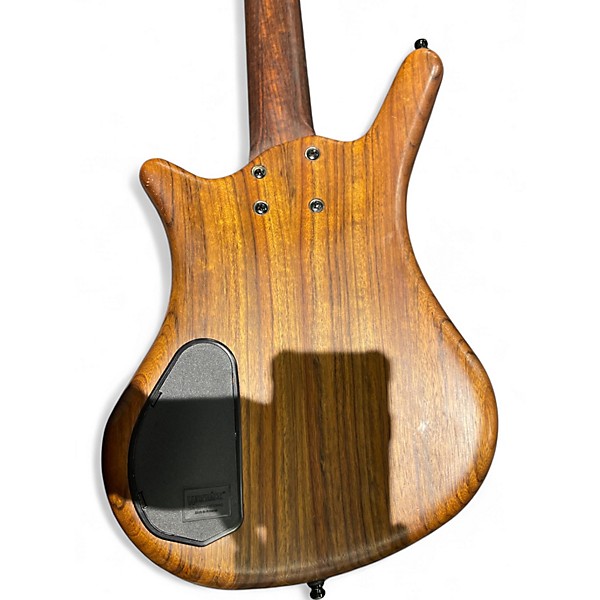 Used Warwick Thumb 4 String Bolt-On Walnut Electric Bass Guitar