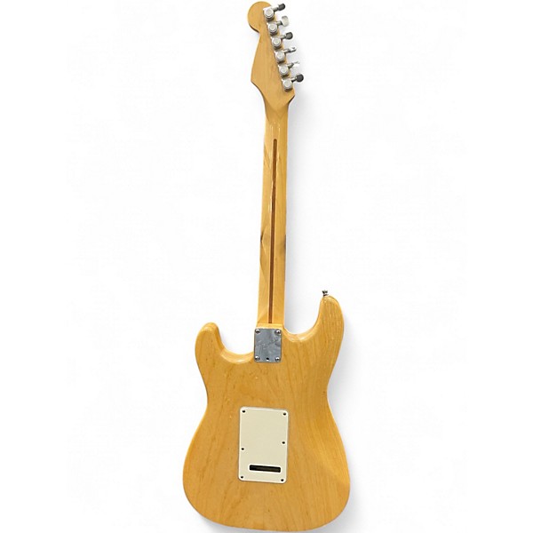 Used Fender Stratocaster Plus Deluxe Natural Solid Body Electric Guitar