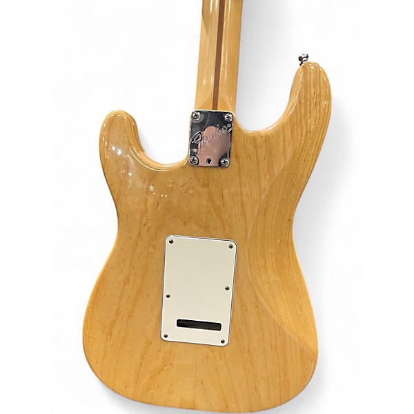 Used Fender Stratocaster Plus Deluxe Natural Solid Body Electric Guitar