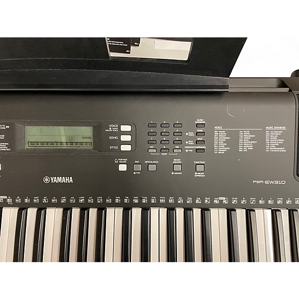 Used Yamaha PSR-EW310 Keyboard Workstation