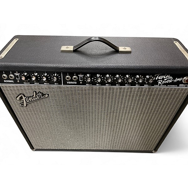 Used Fender Twin Reverb 2x12 Tube Guitar Combo Amp