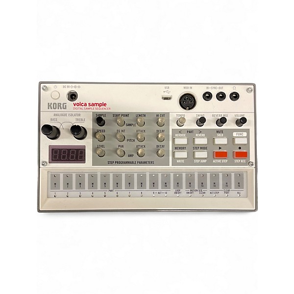 Used KORG VOLCA SAMPLER Synthesizer