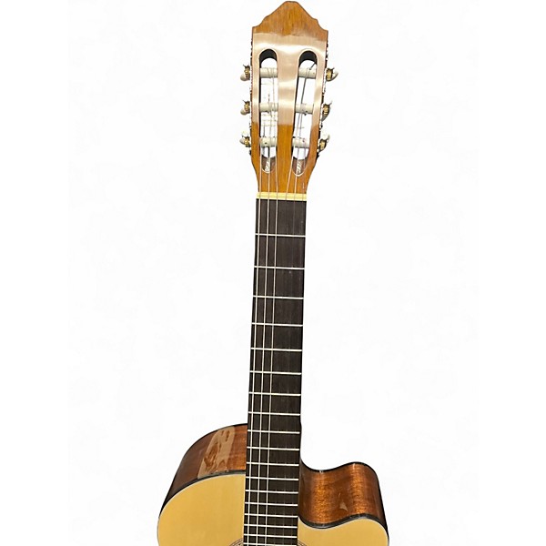 Used 2020s Lucero LC100CE Natural Classical Acoustic Electric Guitar