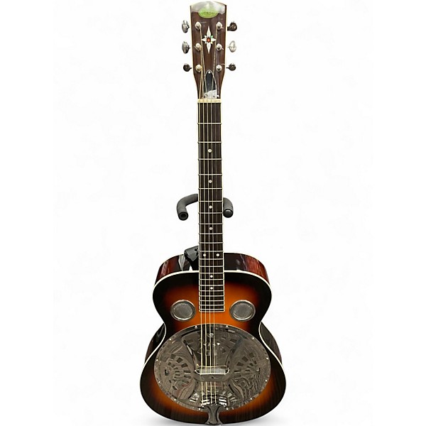 Used Regal RD40 Studio Series Vintage Sunburst Resonator Guitar