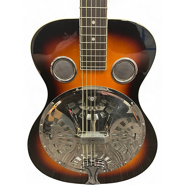 Used Regal RD40 Studio Series Vintage Sunburst Resonator Guitar