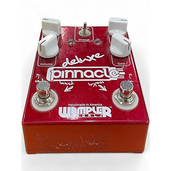 Used Wampler Pinnacle Deluxe Distortion Effect Pedal