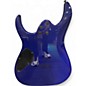 Used Ibanez GRG7221QA Blue Burst Solid Body Electric Guitar