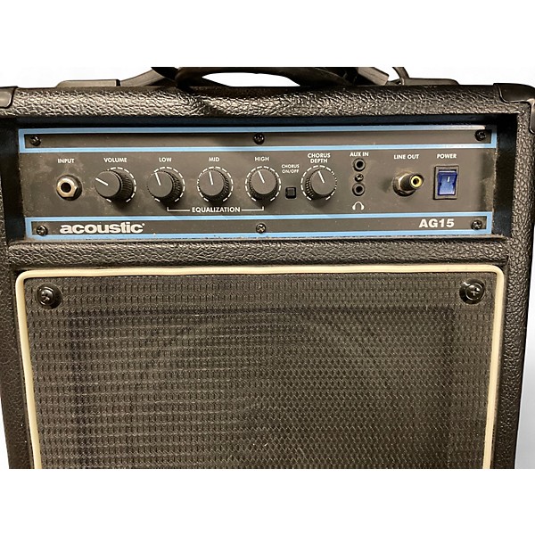 Used Acoustic AG15 15W 1X8 Acoustic Guitar Combo Amp