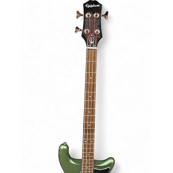 Used Epiphone Embassy Pro Wanderlust Metallic Green Electric Bass Guitar