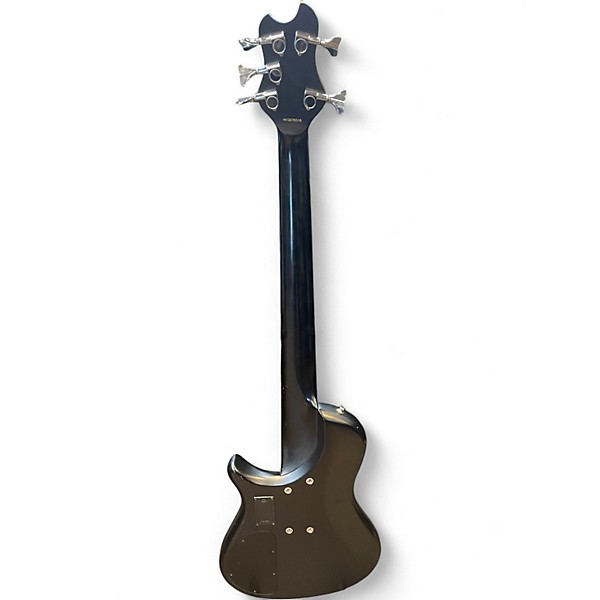 Used Brubaker MJXSC-5 Black Electric Bass Guitar