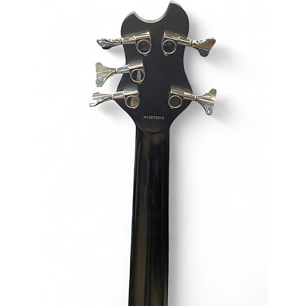 Used Brubaker MJXSC-5 Black Electric Bass Guitar