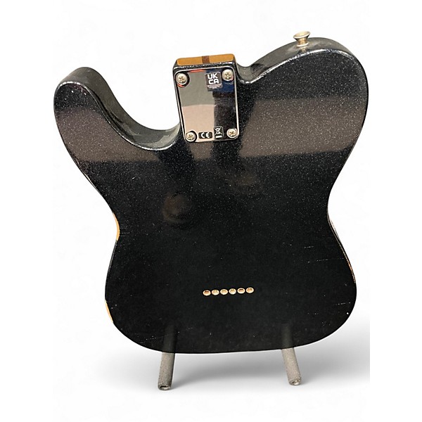 Used 2021 Fender Brad Paisley Esquire Silver Sparkle Solid Body Electric Guitar