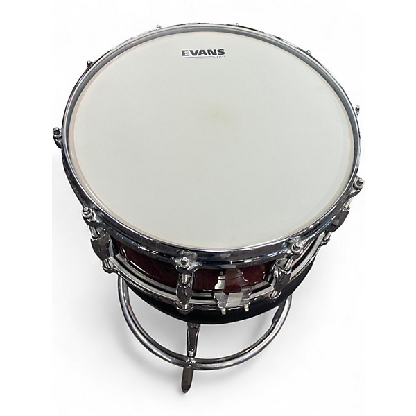 Used Gretsch Drums 14X5 Renown Snare Dark Cherry Burst Drum