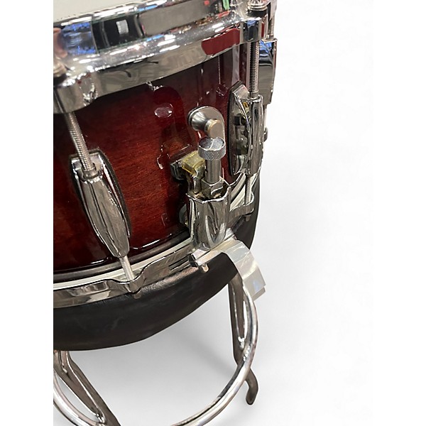 Used Gretsch Drums 14X5 Renown Snare Dark Cherry Burst Drum
