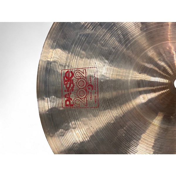 Used Paiste 14in 2002 Crash Cymbal