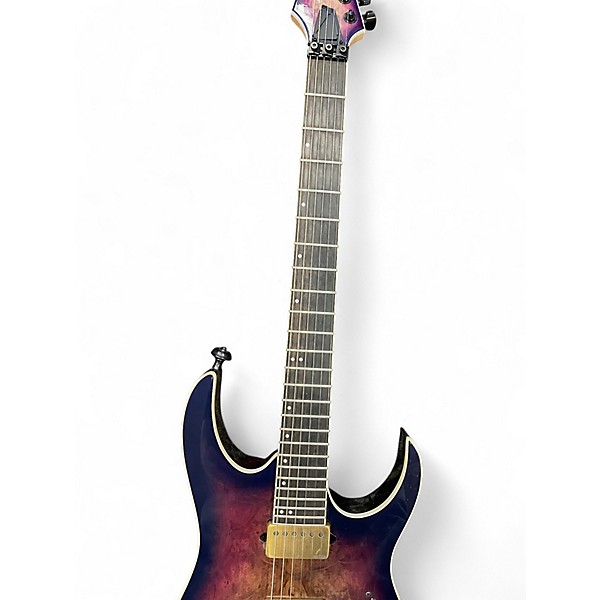 Used Ibanez RGIX6DLB ANACONDA BURST Solid Body Electric Guitar