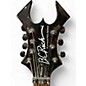 Used B.C. Rich Warlock Platinum Black Solid Body Electric Guitar