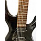 Used B.C. Rich Warlock Platinum Black Solid Body Electric Guitar