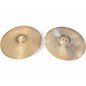 Used Zildjian 14in zht Hi-Hats Pair Cymbal