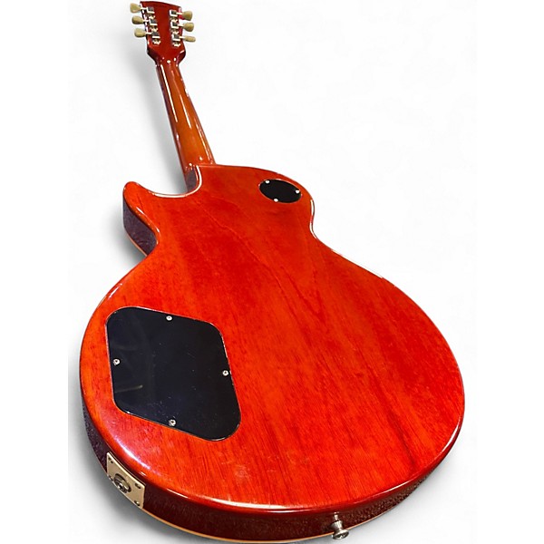 Used Gibson LPR9 1959 Les Paul Reissue Tangerine Quilt Top Solid Body Electric Guitar