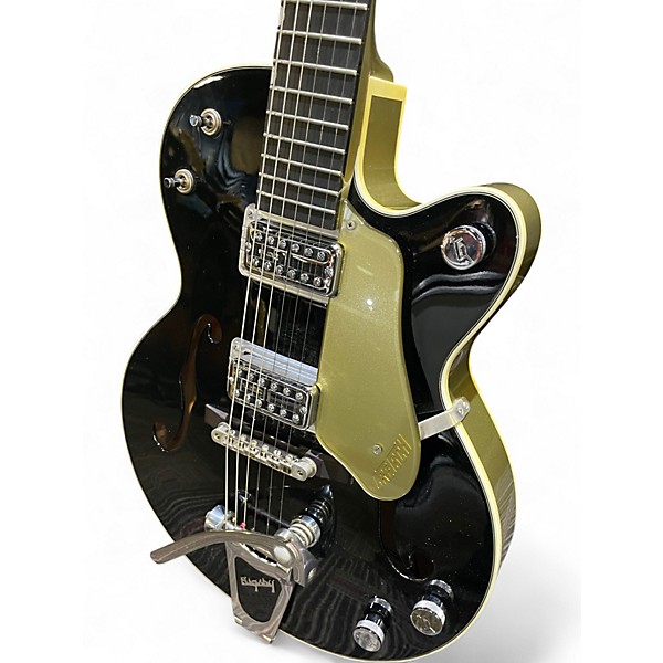 Used Gretsch Guitars G6118T 130th Anniversary Jr Black Hollow Body Electric Guitar