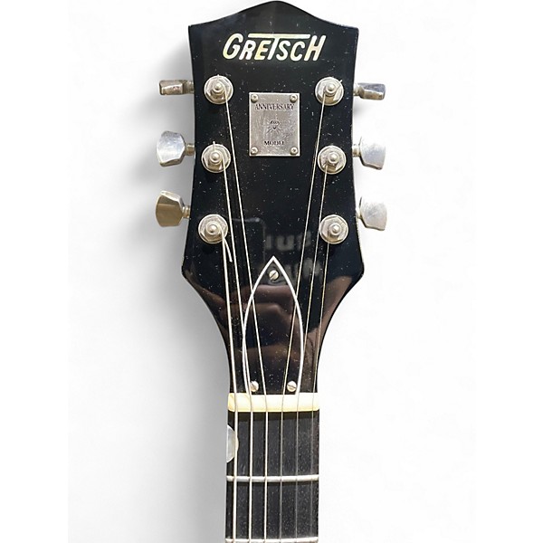 Used Gretsch Guitars G6118T 130th Anniversary Jr Black Hollow Body Electric Guitar