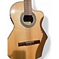 Used Lucero LC150SCE Natural Classical Acoustic Electric Guitar