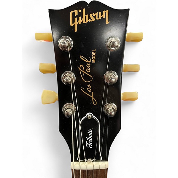 Used Gibson Les Paul Tribute Cherry Sunburst Solid Body Electric Guitar