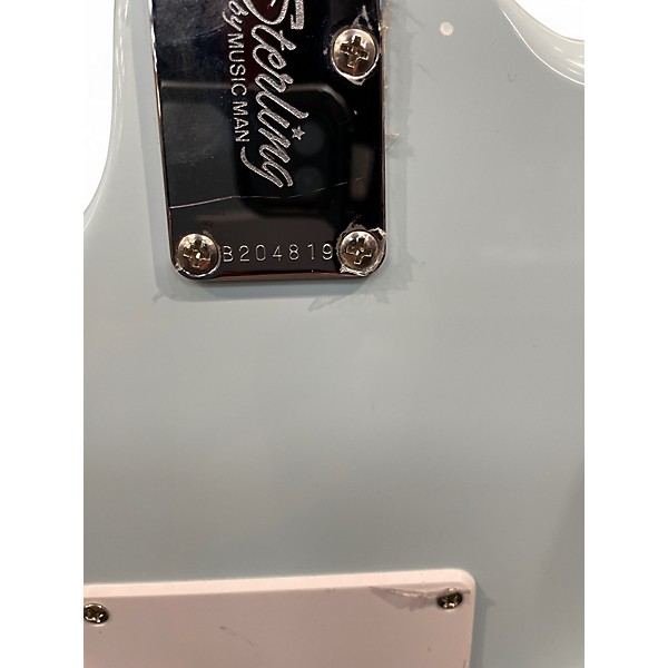 Used Sterling by Music Man CUTLASS SSS Daphne Blue Solid Body Electric Guitar