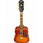 Used Epiphone Inspired by Gibson Hummingbird Faded Cherry Acoustic Electric Guitar thumbnail