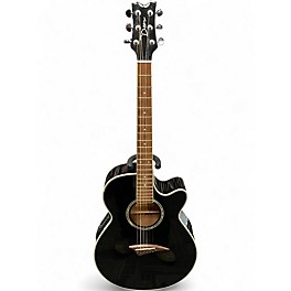 Used Dean Performer E Black Acoustic Electric Guitar