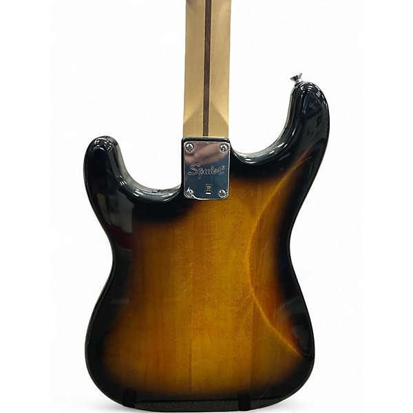 Used Squier Bullet Stratocaster Sunburst Solid Body Electric Guitar